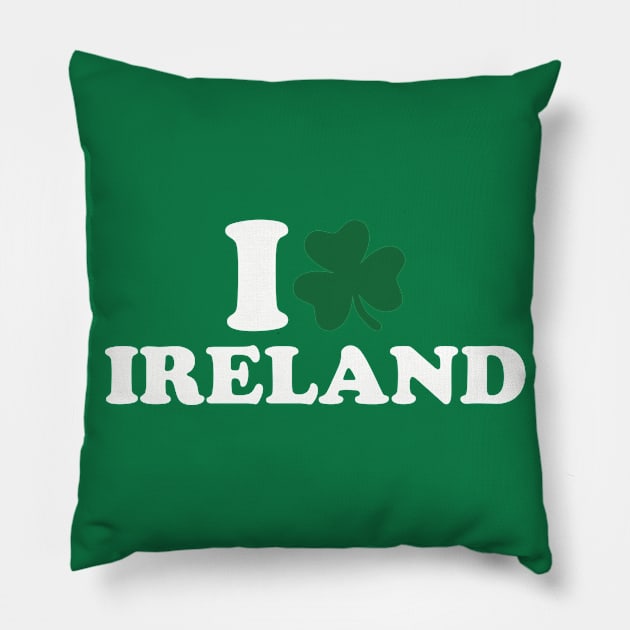 I love Ireland Pillow by Designzz