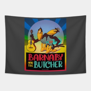 Barnaby and the Butcher (Heckle & Jeckle) Tapestry