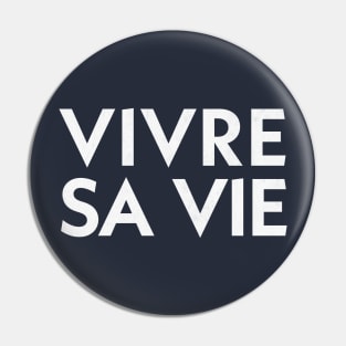 Vivre Sa Vie Pin