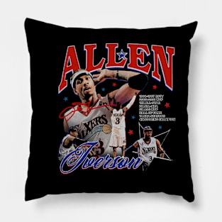 Allen Iverson Stats Pillow