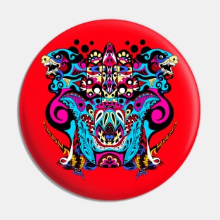 kaijuu in pattern madness ecopop Pin