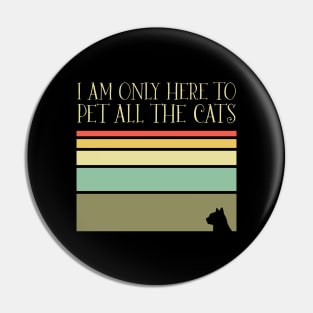 Pet All The Cats! Pin