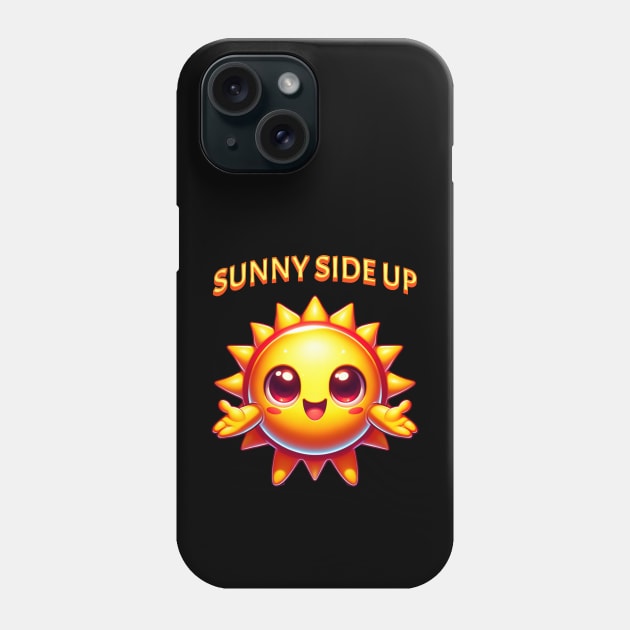 Sunny Side Up Smiling Sun Phone Case by JoeStylistics