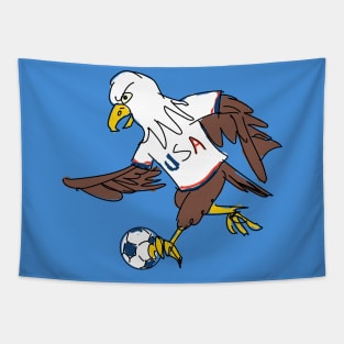 US Soccer Eagle Tapestry