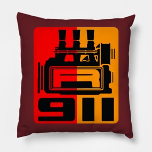 rennsport 911 Pillow