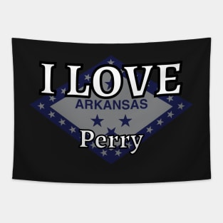 I LOVE Perry | Arkensas County Tapestry