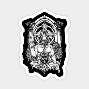 Baphomet Goat Devil Elphis Levi As above so Below 666 Magnet