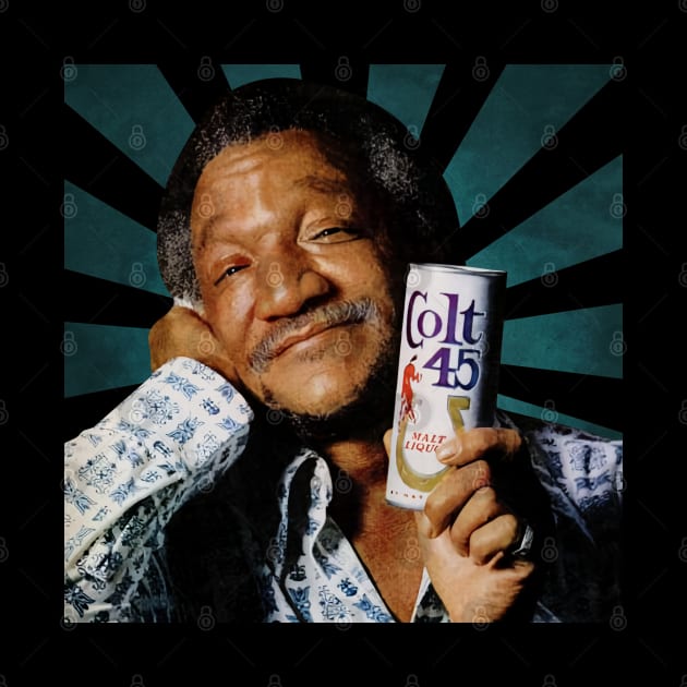 Redd Foxx II Retro Pixel II 70s by Simple Craft Shop