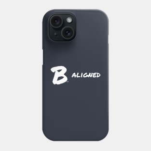 B Aligned Phone Case