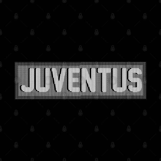 Juventus White Line Art by radeckari25