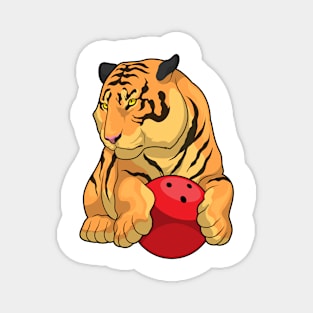 Tiger Bowling Bowling ball Magnet