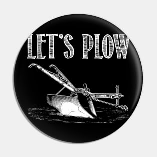 Let's Plow Pin