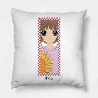 Card Captor Sakura Checker Box 1 Pillow