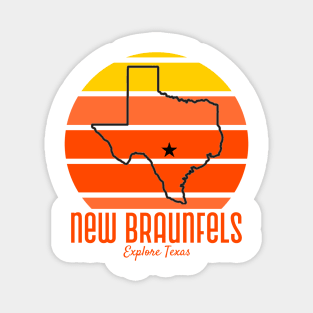 NEW BRAUNFELS T-SHIRT Magnet