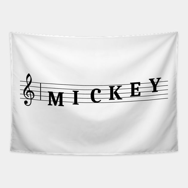 Name Mickey Tapestry by gulden