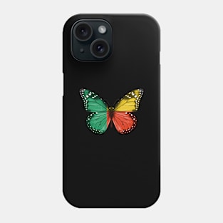 Beninese Flag  Butterfly - Gift for Beninese From Benin Phone Case