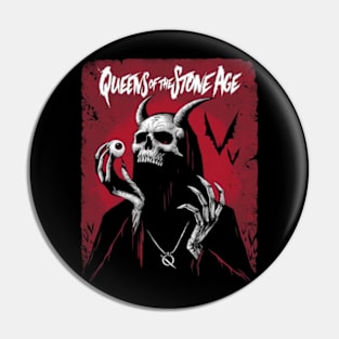 QUEENS OF THE STONE AGE MERCH VTG Pin