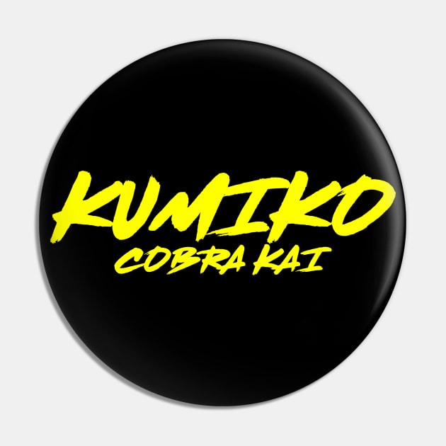 Cobra Kai - Kumiko Pin by deanbeckton