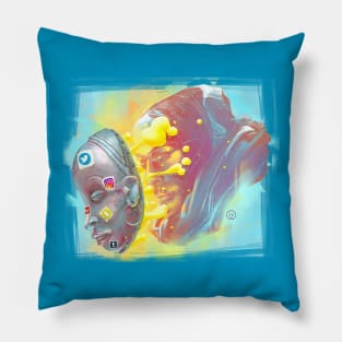 Cyber Mask Pillow