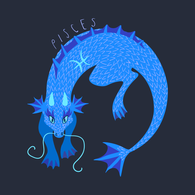 Pisces Dragon by LexaStrong