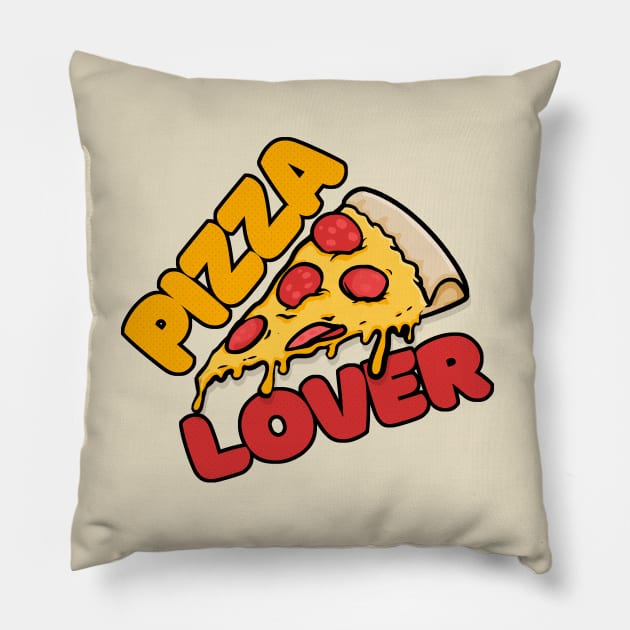 Pizza Lover Pillow by DankFutura