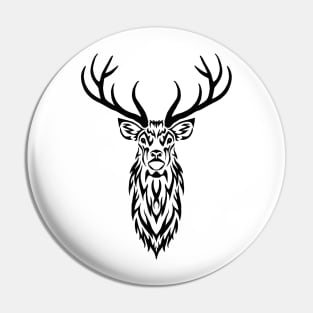 Tribal Stag II Pin