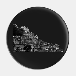 FAVELA GREY, Rio de Janeiro Pin