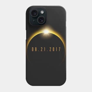 Total Solar Eclipse Astronomy August 21 2017 Phone Case