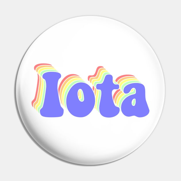 IOTA Pin by Rosemogo