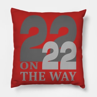 22 On The Way Pillow