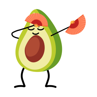 Cute Shirt, Dabbing Avocado Chinese Dance, Gift and Décor Idea T-Shirt