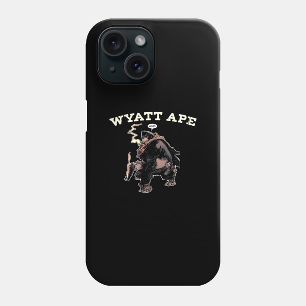 Wyatt Ape Phone Case by Nerdology