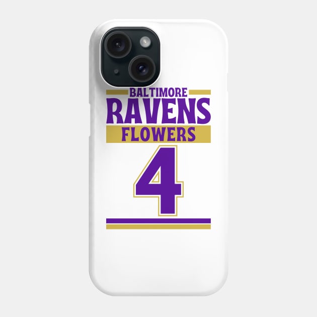 Baltimore Ravens Flowers 4 Edition 3 Phone Case by Astronaut.co