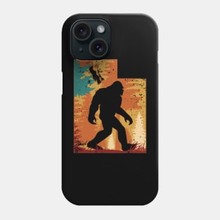 Bigfoot Retro Vintage Sasquatch Utah Phone Case