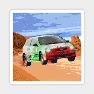 Let's play Super Rally Racing! Magnet