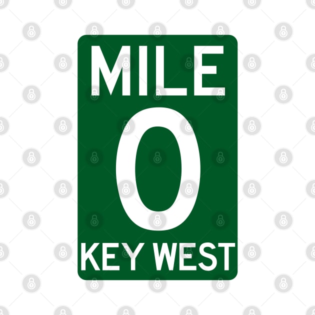 Mile 0 Key West Florida A1A by TravelTime