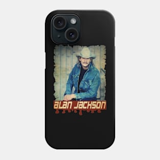 Alan Jackson Vintage Phone Case