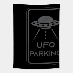 UFO Parking 1.0 Tapestry