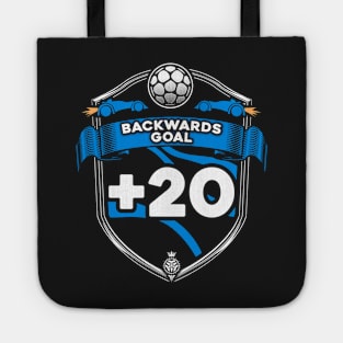 Rocket League Video Game Backwards Goal Funny Gifts Tote