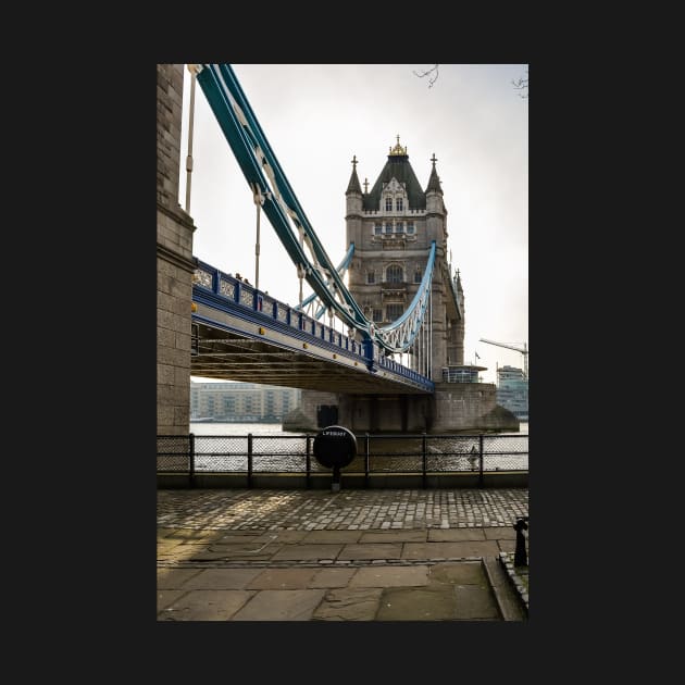 Low angle view of the Tower bridge by lena-maximova