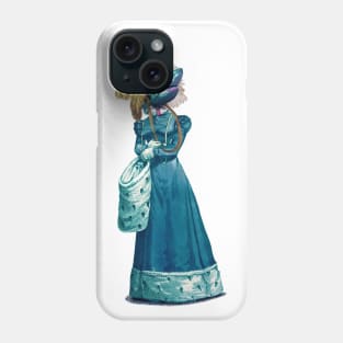 Fancy Victorian Shark Lady Phone Case