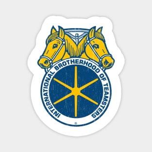 International Brotherhood Of Teamsters Retro Magnet