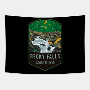 Becky Falls Dartmoor National Park Tapestry