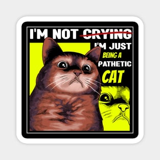 Pathetic Cat Meme Magnet