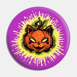 Pumpkin cat Pin