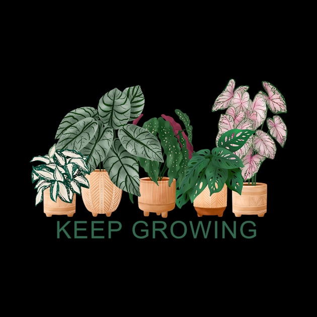 Keep Growing Plant illustration by Gush Art Studio 1