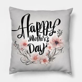 "Cherishing Motherhood: Celebrating the Unconditional Love and Sacrifice" Pillow