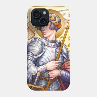 JOAN OF ARC -  "I am not afraid, I was born to do this" Phone Case