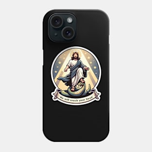 Victory Over Evil - The Savior's Triumph Phone Case