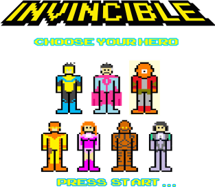 Invincible: Choose Your Hero Magnet